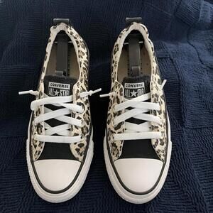 Converse Chuck Taylor All Star Shoreline Leopard Print sneakers Size 7